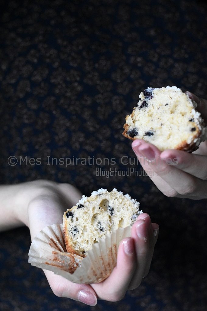 Muffins aux Myrtilles de Pierre Hermé