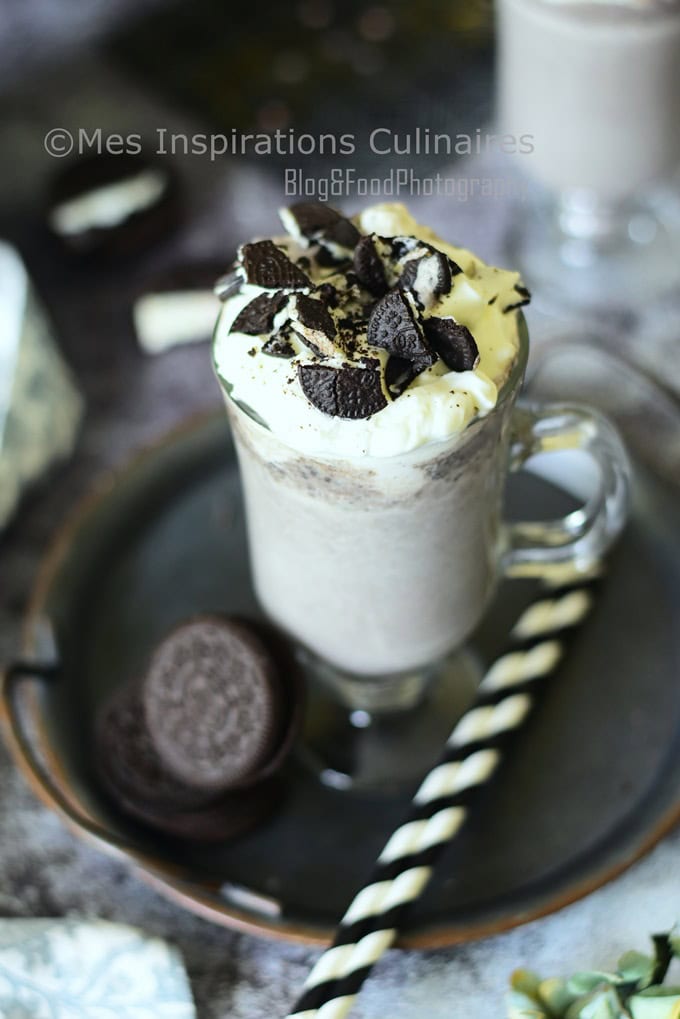 Recette Milkshake banane et Oreo