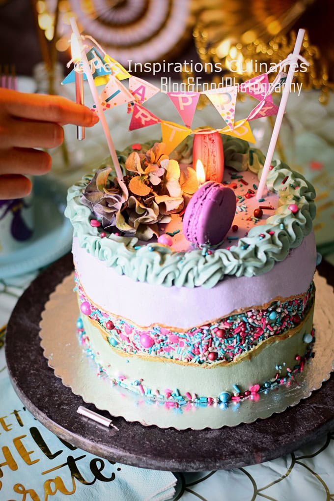 Le fault line Cake, gâteau nouvelle tendance 2019