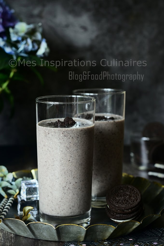 Recette Milkshake banane et Oreo