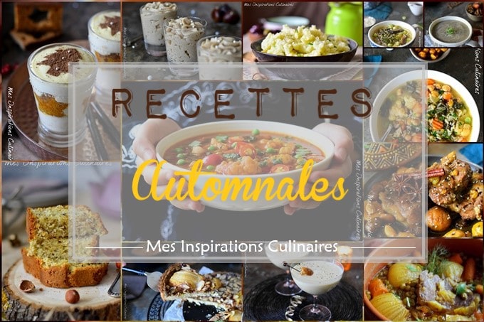Recette d’automne (idées plats, desserts)