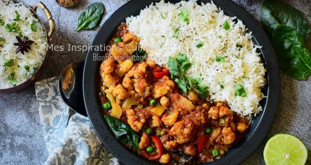 Recette Curry De Chou Fleur Au Lait De Coco Le Blog Cuisine De Samar