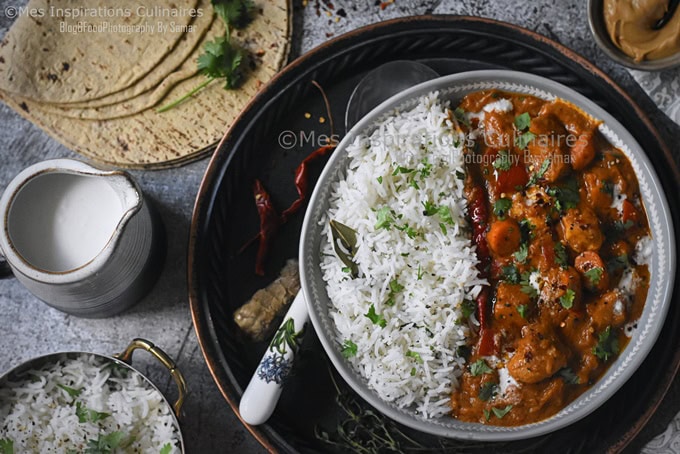 Recette Mafé au poulet sénégalais