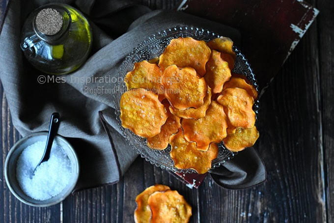 Chips De Patate Douce Au Four Le Blog Cuisine De Samar