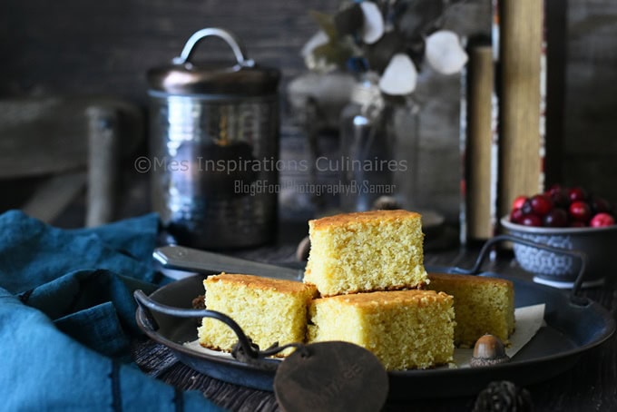 Cornbread, Pain de maïs américain