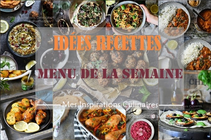 Idée Menu de la Semaine Rapide