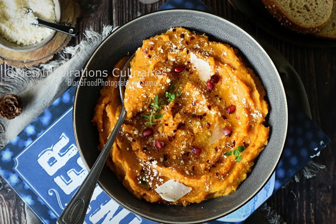 Purée de butternut au curry