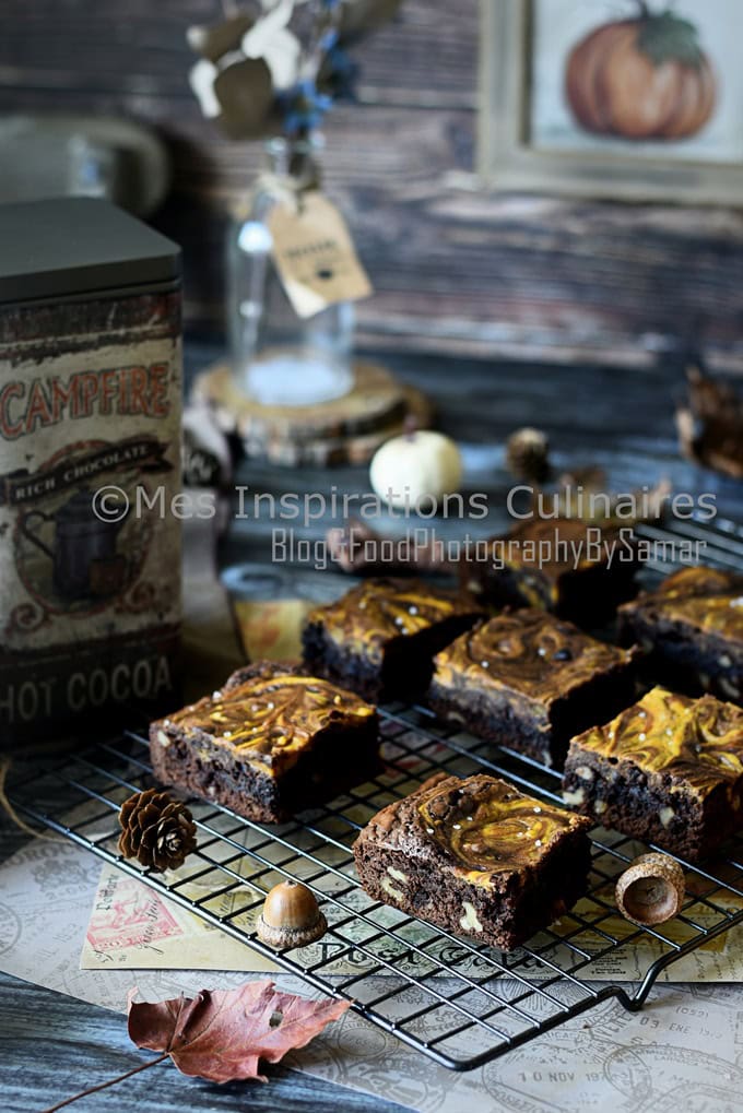 Recette Brownie aux noix et citrouille