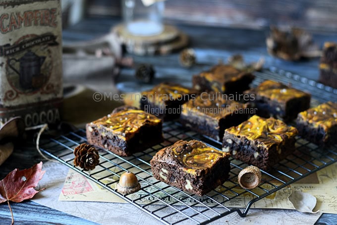 Recette Brownie aux noix et citrouille