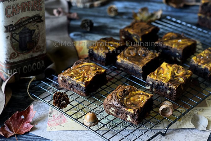 Recette Brownie aux noix et citrouille