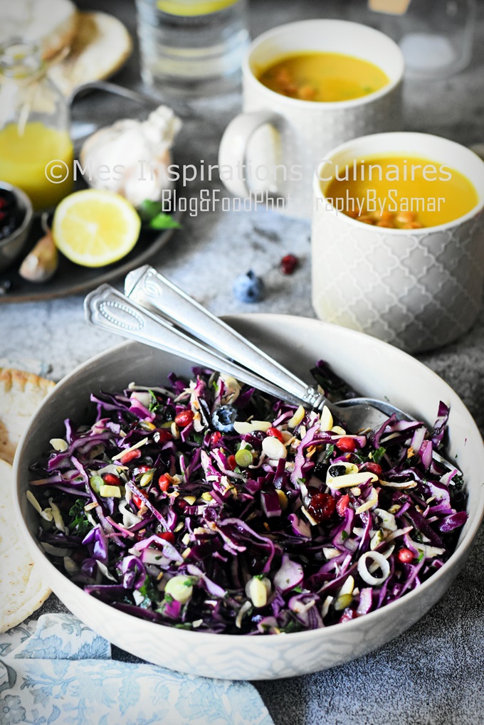 Salade de chou rouge, recette facile