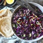 Salade de chou rouge, recette facile