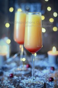 Idées repas de noël : cocktail mimosa