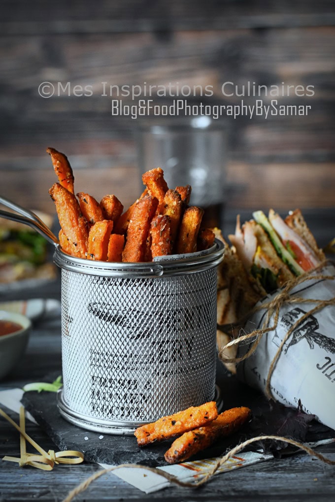 Frites de patate douce