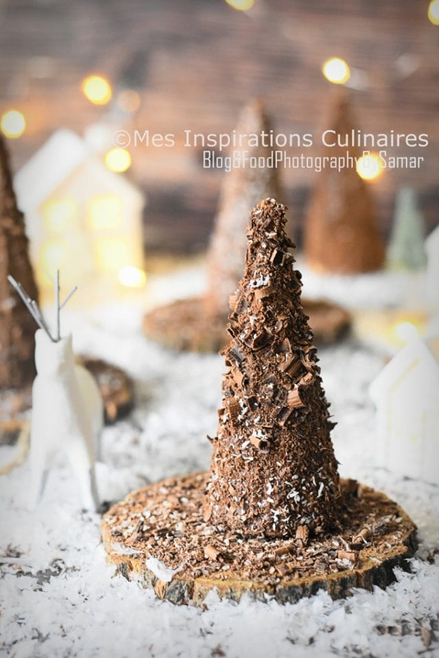 Sapin de Noël au chocolat Le Blog cuisine de Samar