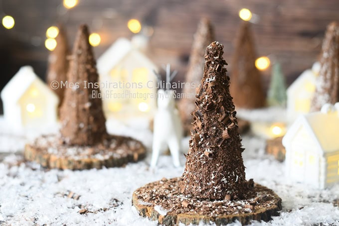 Sapin de Noël au chocolat