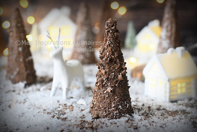 Sapin de Noël au chocolat