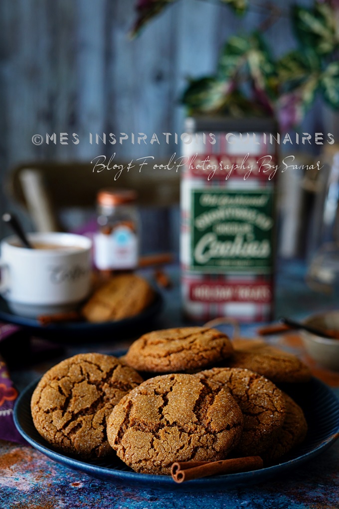 Les ginger snaps, biscuits au gingembre