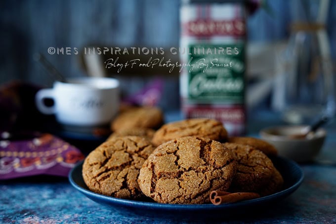 Les ginger snaps, biscuits au gingembre