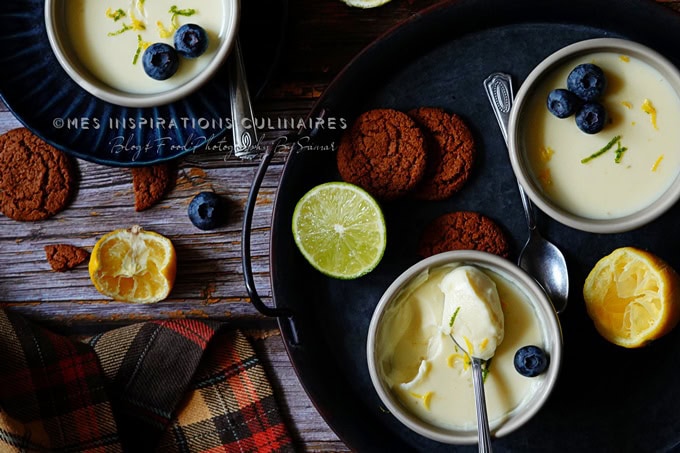 Crème au citron ou lemon Posset