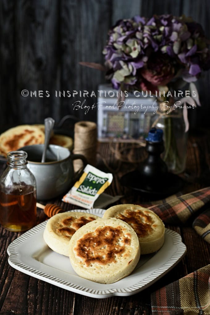 Les crumpets ou crêpes anglaises