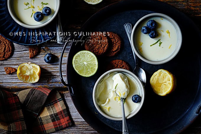 Crème au citron ou lemon Posset