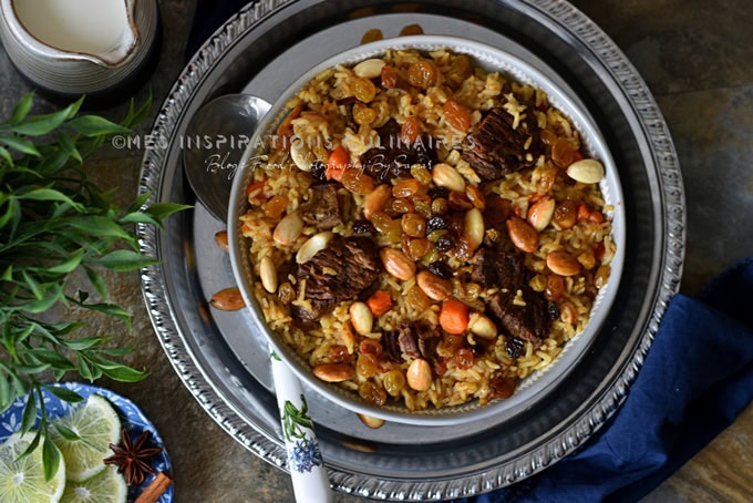 Riz à l’agneau recette saoudienne (kabsa)