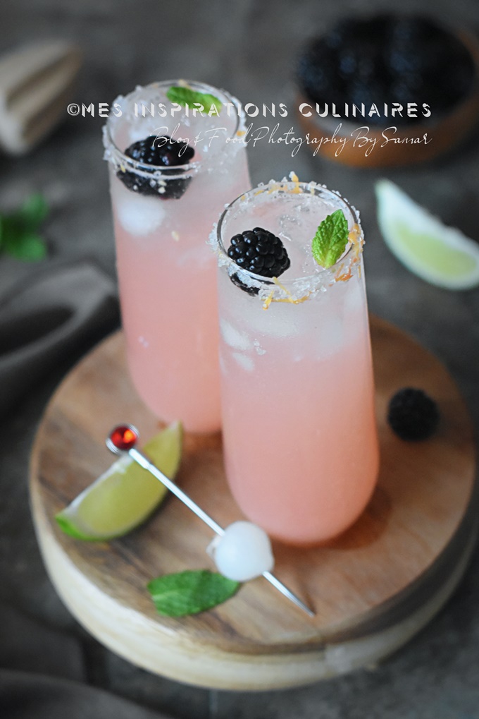 Cocktail de rhubarbe