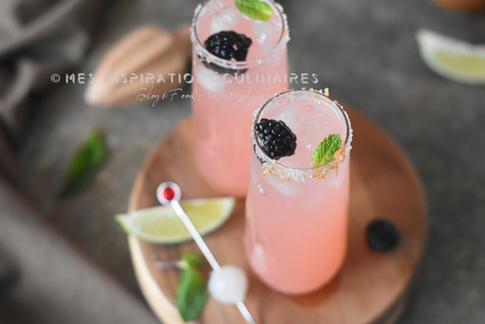 Cocktail de Rhubarbe maison
