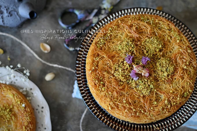 Kunafa, Ktayef au four (ou à la poêle)