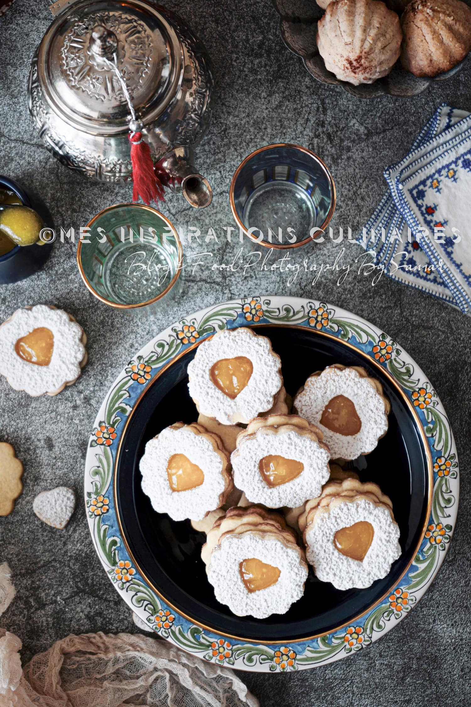 Sablés crème au citron 