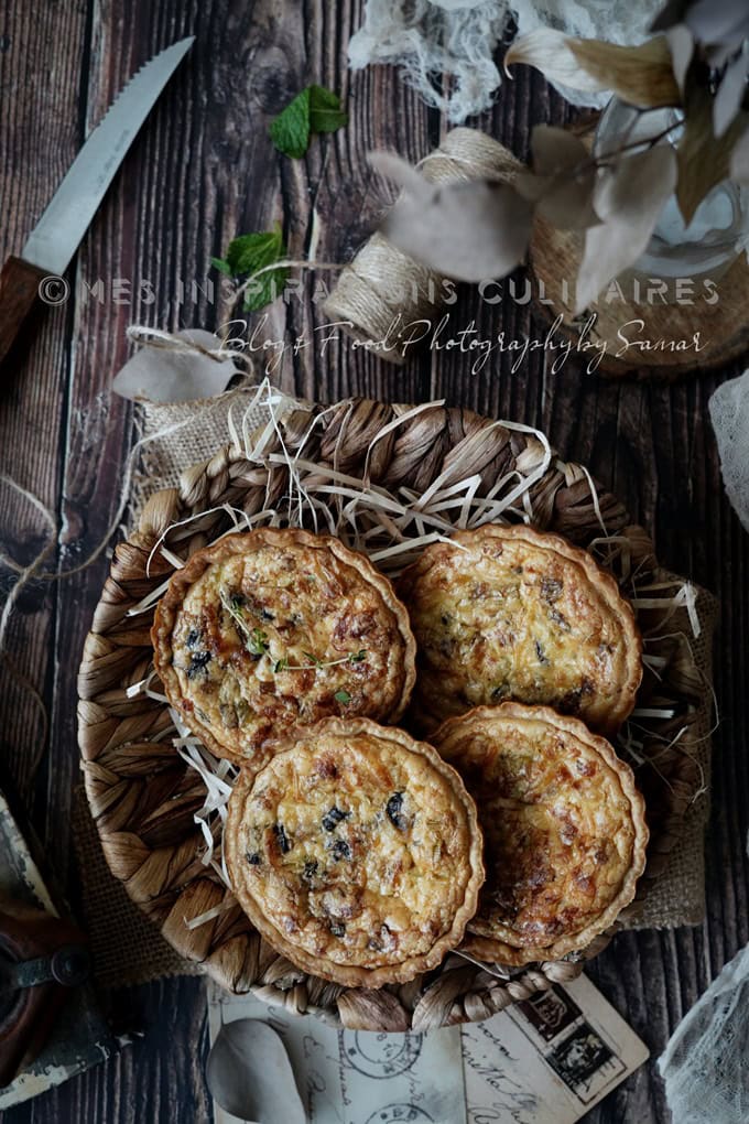 recette Tartelettes aux poireaux 