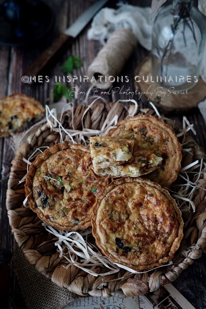 Tartelettes aux poireaux 