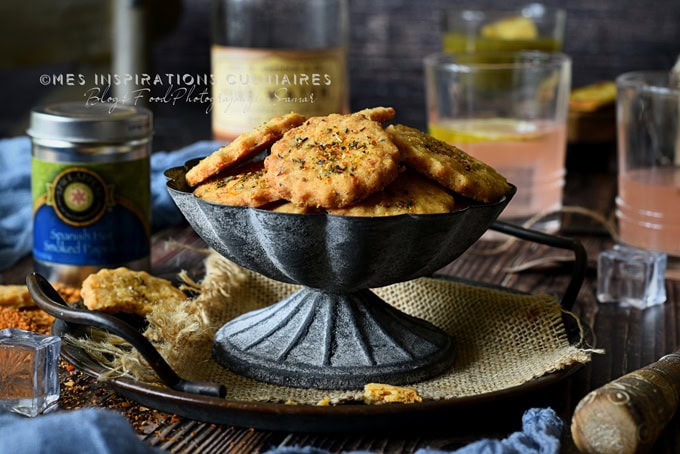 Les crackers au paprika fumé