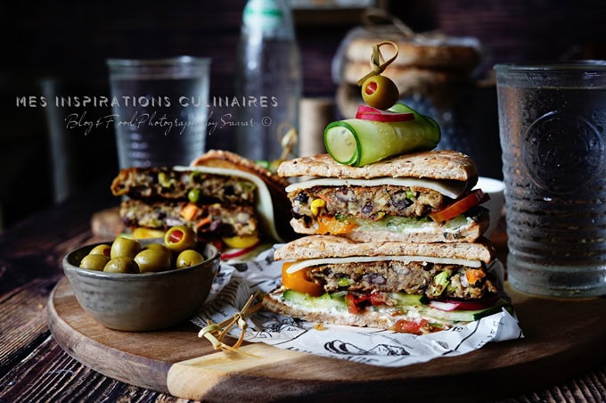 Burger végétarien maison