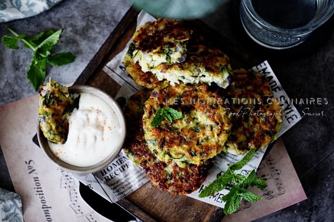 beignets de courgettes, recette facile