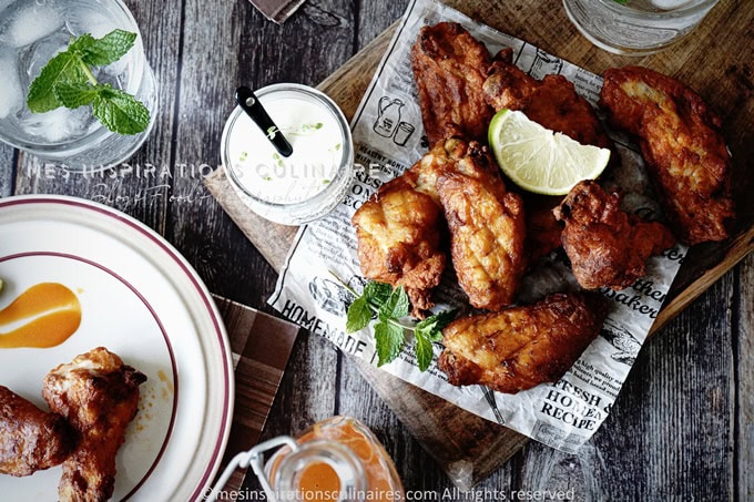 Les chicken wings, recette au four