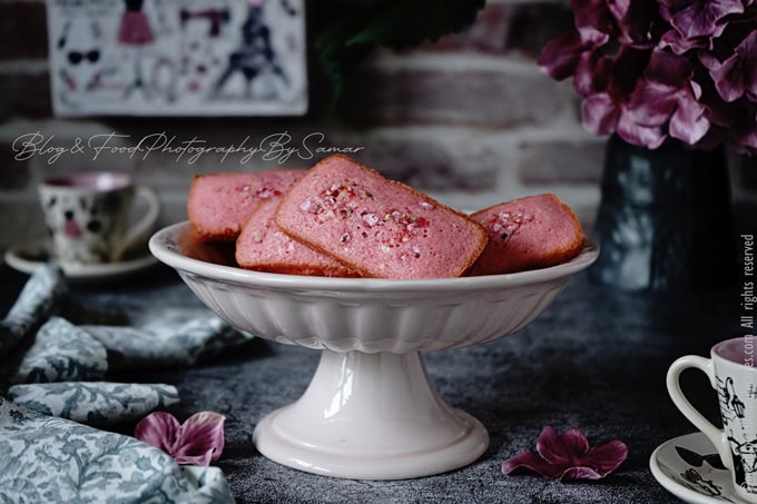 financiers aux amandes (Octobre Rose)