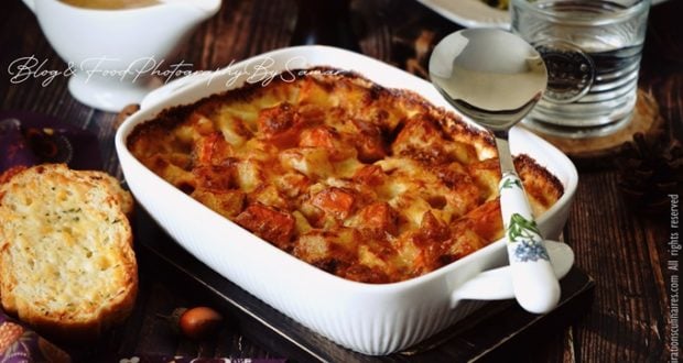 Gratin de potimarron, pomme de terre et comté | Le Blog cuisine de Samar