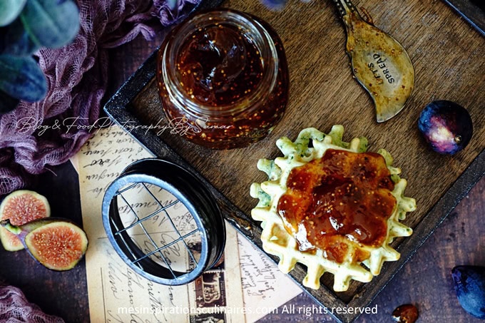 Confiture de figues au citron (vertes, blanches ou violettes)