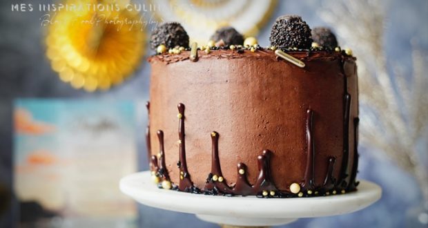 Le Drip cake au chocolat