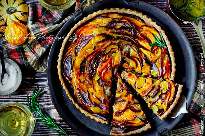 Recette Tarte Salée a la courge butternut Recette Tarte Salée a la courge butternut