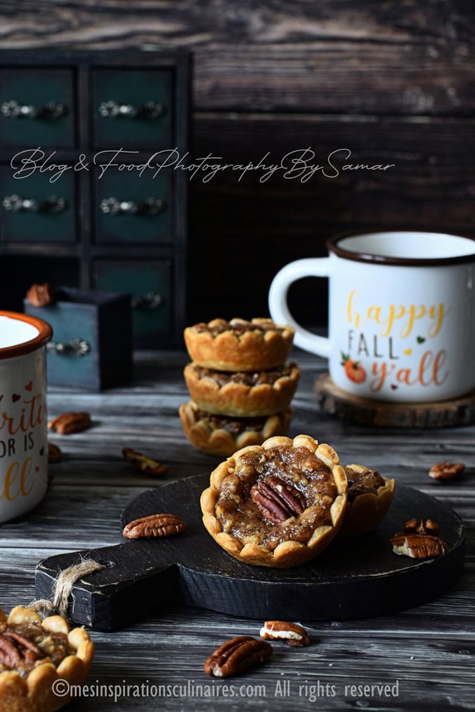 mini-tartelettes au pecan sans oeufs