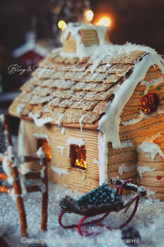 recette gingerbread house en image
