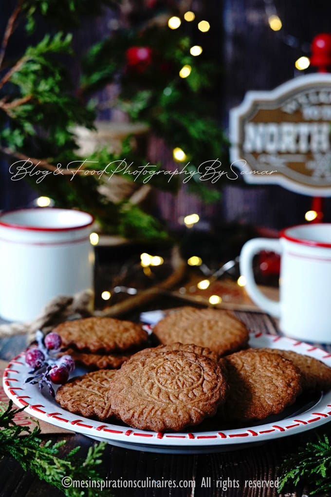 biscuit fait maison aux epices speculaas