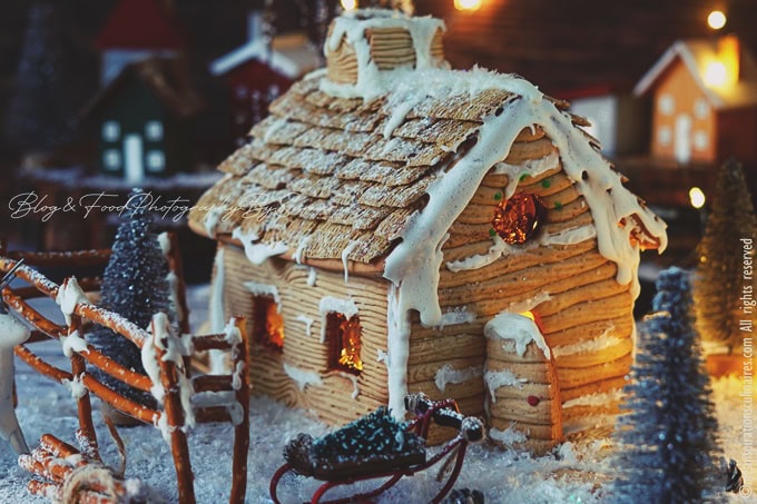 Gingerbread house ou la maison en pain d’épices