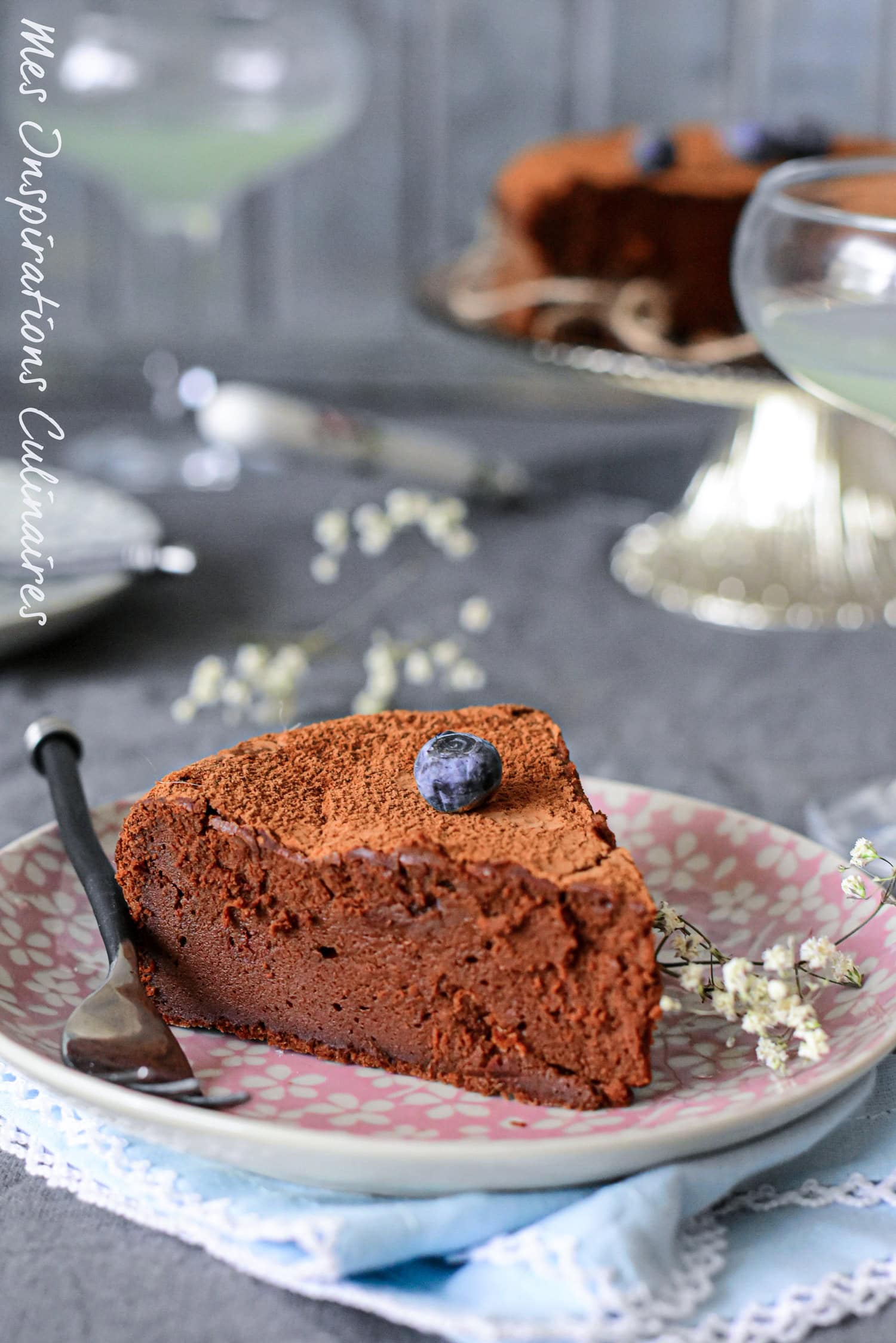 Fondant chocolat au fromage blanc