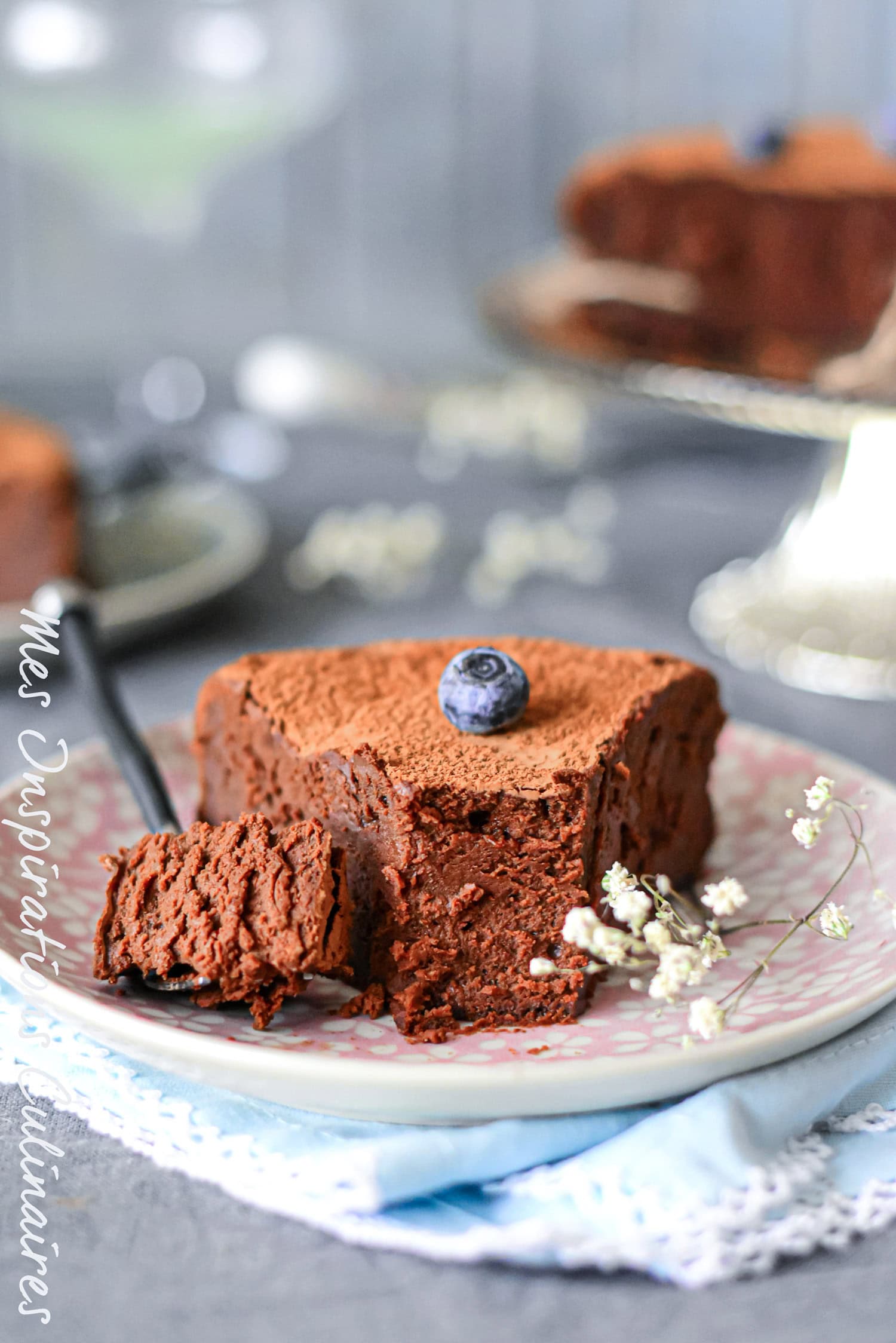 Fondant chocolat au fromage blanc
