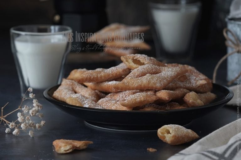 Bugnes croustillantes, recette facile et rapide