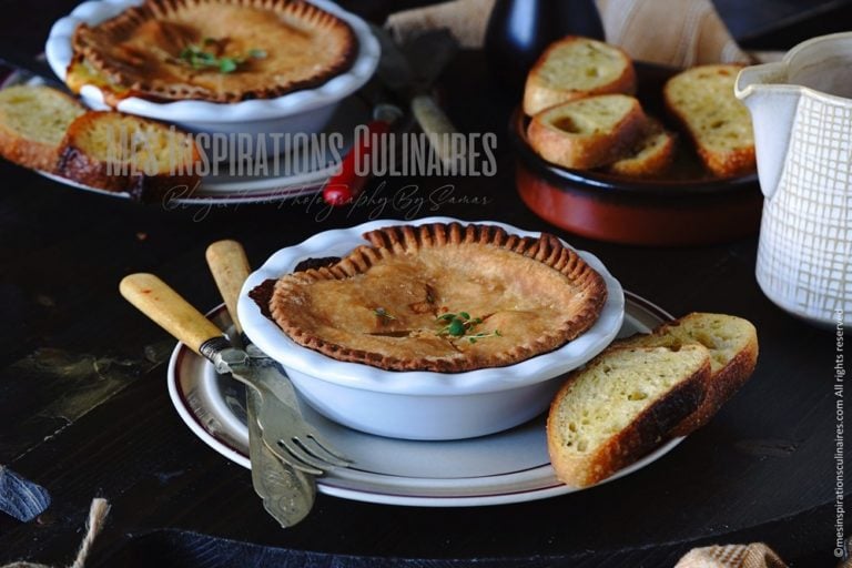 Tourte au poulet, le chicken pot pie